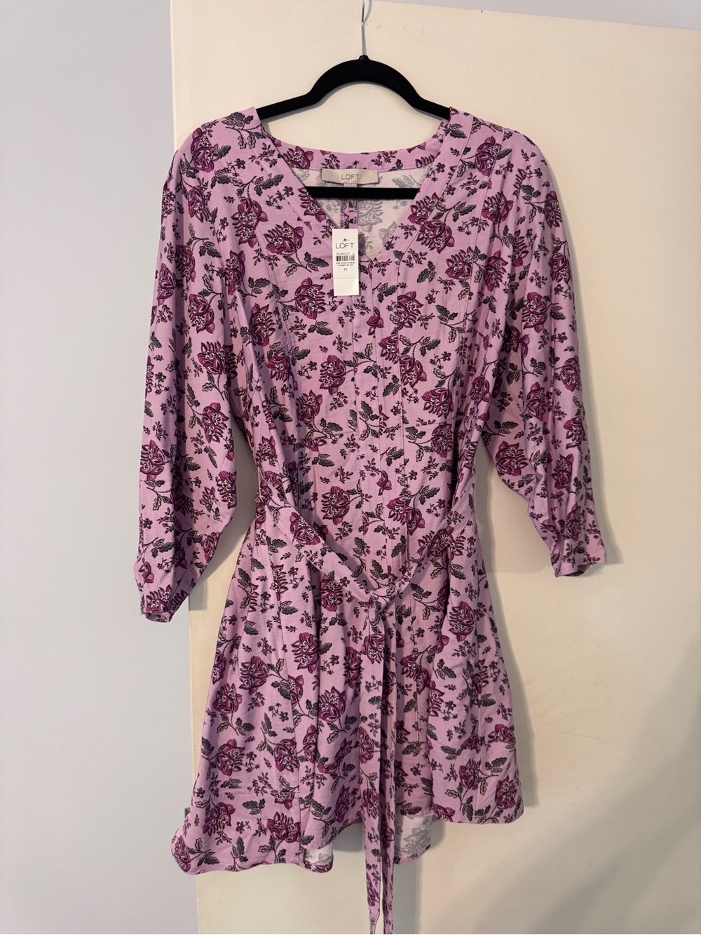 Floral Purple Dress